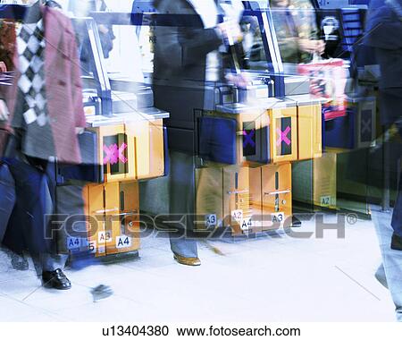 Small group of people getting out of a station View Large Photo Image Stock Image - Small group of people getting out of a station. Fotosearch