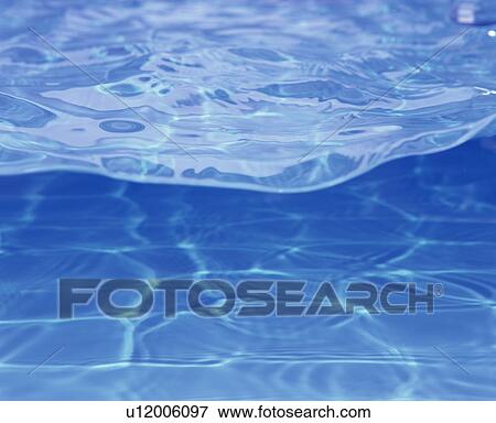 Stock Photo - Placid water surface. Fotosearch