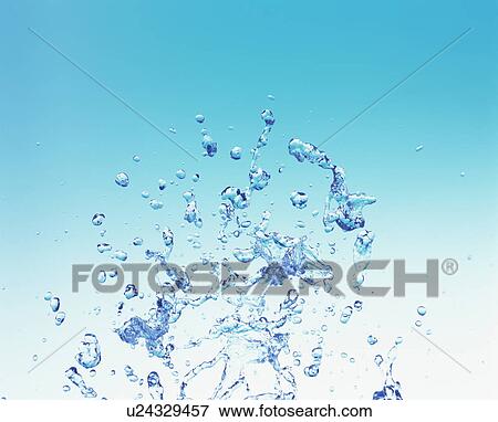Stock Photo - Splash of water. Fotosearch