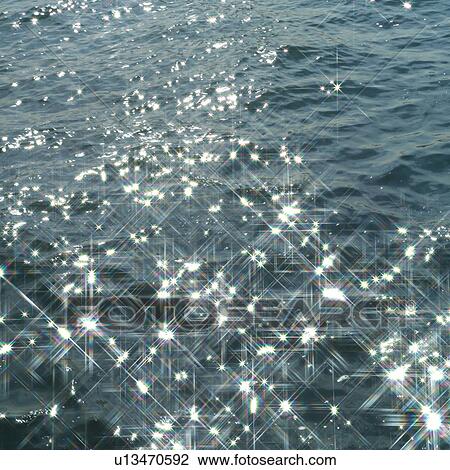 Sunlight reflected on water surface View Large Photo Image Stock Image - Sunlight reflected on water surface. Fotosearch