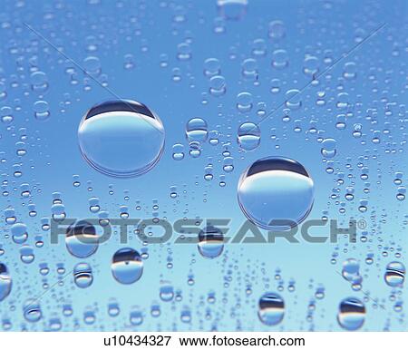 Stock Photo - Water drops. Fotosearch