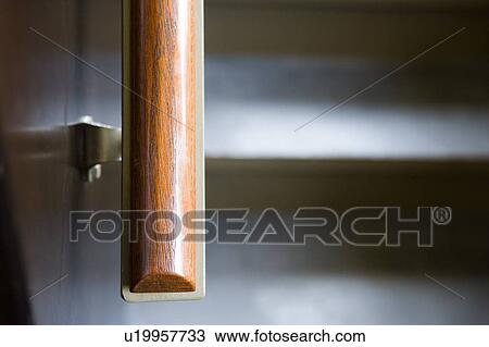 Stock Image - Detail of handrail. Fotosearch