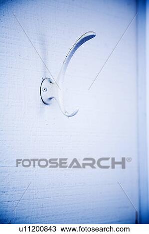 Stock Image - Hook on Wall. Fotosearch