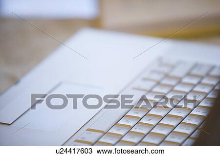 Stock Image - Laptop keyboard. Fotosearch