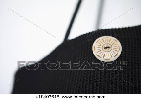 Black corduroy bag with white button View Large Photo Image Stock Photo - Black corduroy bag with white button. Fotosearch