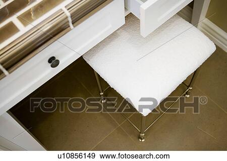 Stock Photo - Detail of powder room chair.. Fotosearch