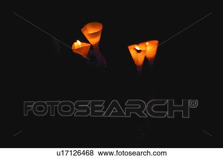 Stock Photo - Candlelight. Fotosearch