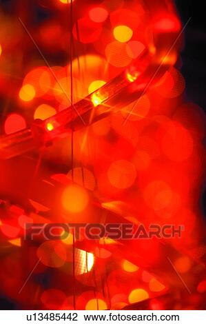 Christmas Decoration Lights, Close up View Large Photo Image Stock Image - Christmas Decoration Lights, Close up. Fotosearch