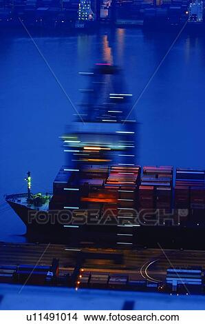Picture - Container operations. Fotosearch