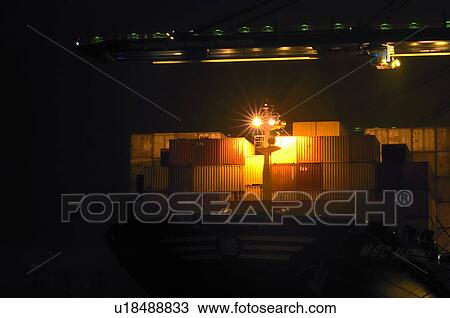 Stock Image - Container operations. Fotosearch
