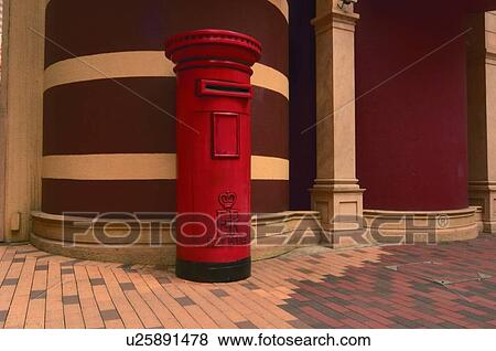 Stock Photo - Postbox. Fotosearch