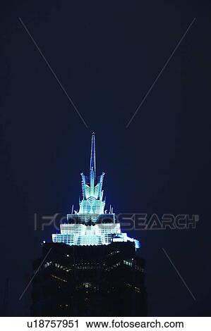 The Jin Mao Tower, Tower top, Pudong, Shanghai, China View Large Photo Image Stock Image - The Jin Mao Tower, Tower top, Pudong, Shanghai, China. Fotosearch
