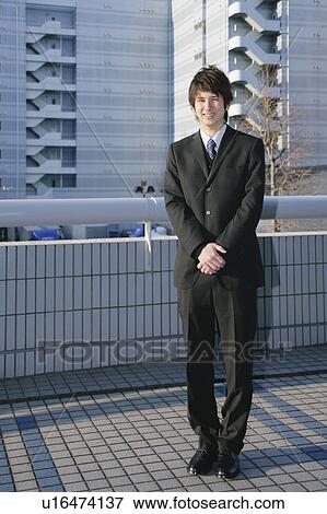 Portrait of a young business man View Large Photo Image Stock Photo - Portrait of a young business man. Fotosearch