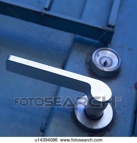 Stock Photograph - Close-up of door. Fotosearch