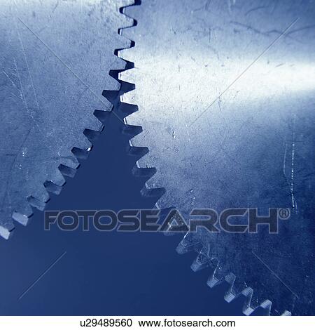 Close-up of two gears View Large Photo Image Stock Image - Close-up of two gears. Fotosearch