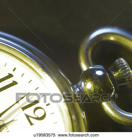 Stock Photography - Pocket watch, close-up. Fotosearch