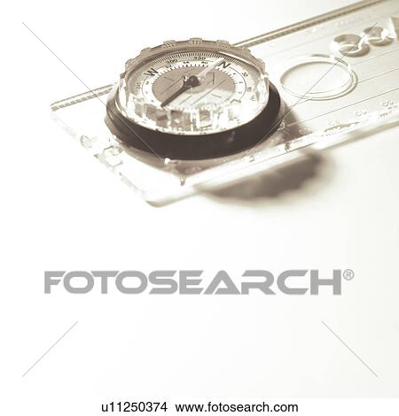 Ruler with compass View Large Photo Image Picture - Ruler with compass. Fotosearch