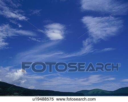 Stock Photography - Lake Kawaguchi, Yamanashi Prefecture, Japan. Fotosearch