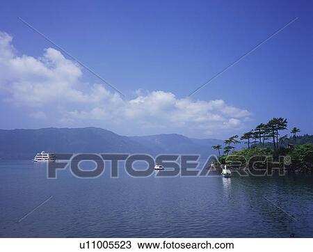 Stock Image - Lake Towada, Aomori Prefecture, Japan. Fotosearch