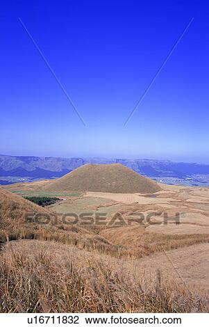Stock Image - Aso, Kumamoto Prefecture, Japan. Fotosearch