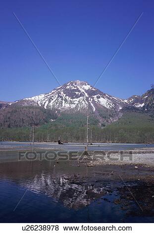 Taisho Pond in Kamikochi, Nagano Prefecture, Japan View Large Photo Image Stock Photo - Taisho Pond in Kamikochi, Nagano Prefecture, Japan. Fotosearch