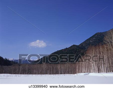 Winter landscape, Nagano Prefecture, Japan View Large Photo Image Stock Image - Winter landscape, Nagano Prefecture, Japan. Fotosearch