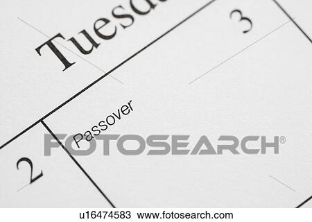 Close up of calendar displaying Passover. View Large Photo Image Stock Image - Close up of calendar displaying Passover.. Fotosearch