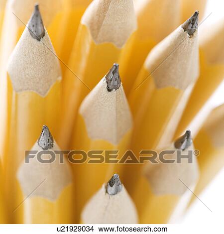 Close up of group of sharp pencils View Large Photo Image Picture - Close up of group of sharp pencils. Fotosearch