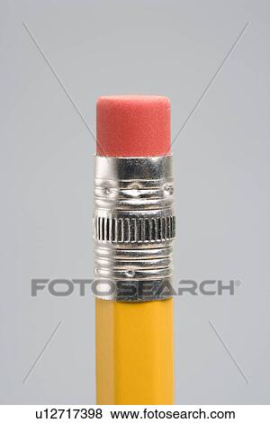 end of a pencil