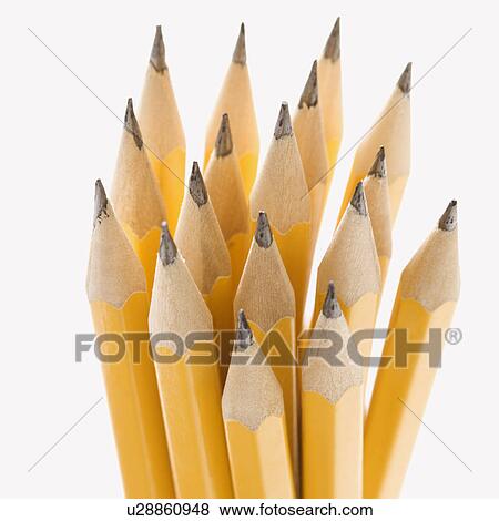Stock Photo - Group of sharp pencils. Fotosearch