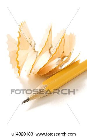 Sharp pencil next to spiral pencil shavings View Large Photo Image Stock Image - Sharp pencil next to spiral pencil shavings. Fotosearch