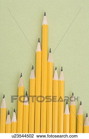 Sharp pencils arranged in an uneven row View Large Photo Image Stock Image - Sharp pencils arranged in an uneven row. Fotosearch