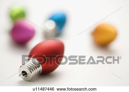 Still life of multicolored Christmas ornaments. View Large Photo Image Stock Photograph - Still life of multicolored Christmas ornaments.. Fotosearch