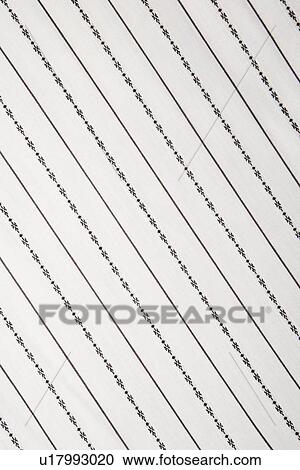 Close-up of white woven vintage fabric with stripes stitched in black View Large Photo Image Stock Image - Close-up of white woven vintage fabric with stripes stitched in black. Fotosearch