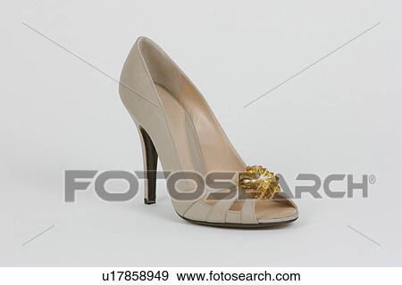 Stock Photo - shoes, shoe, female, items. Fotosearch