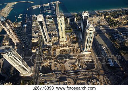 dubai, aerial, airborne, sky, december, 2006 View Large Photo Image Stock Image - dubai, aerial, airborne, sky, december, 2006. Fotosearch