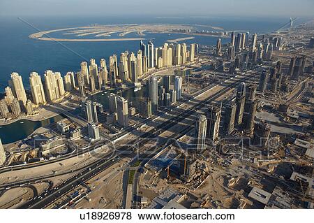 dubai, aerial, airborne, sky, december, 2006 View Large Photo Image Stock Photo - dubai, aerial, airborne, sky, december, 2006. Fotosearch