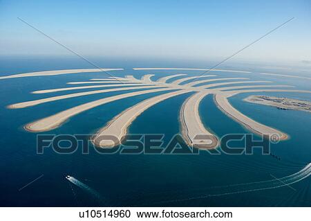 Stock Image - dubai, aerial, airborne, sky, december, 2006. Fotosearch
