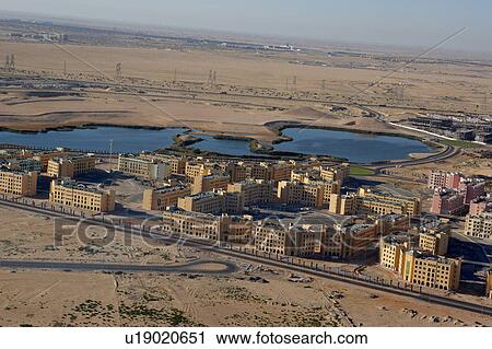 Stock Image - dubai, aerial, airborne, sky, december, 2006. Fotosearch