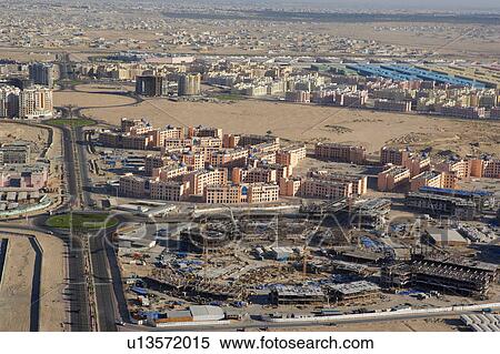 Stock Photography - dubai, aerial, airborne, sky, december, 2006. Fotosearch
