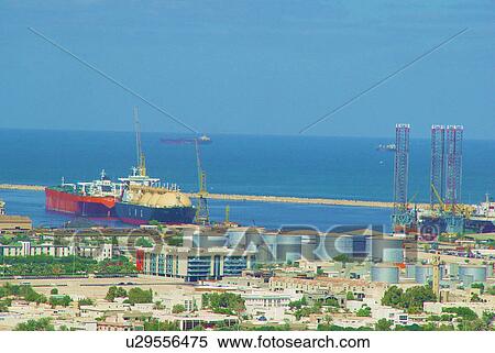 dubai, port View Large Photo Image Stock Photography - dubai, port. Fotosearch