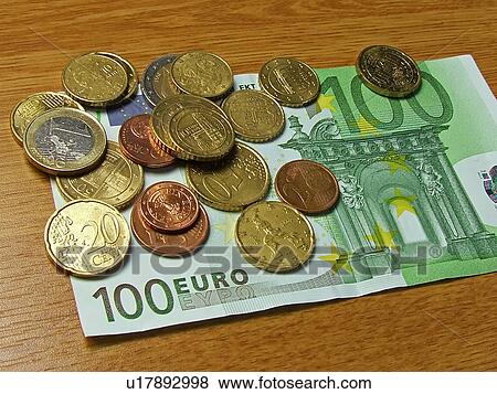 Stock Photo - Money, Euro, Euros, Coin, Coins, Banking, Cash. Fotosearch