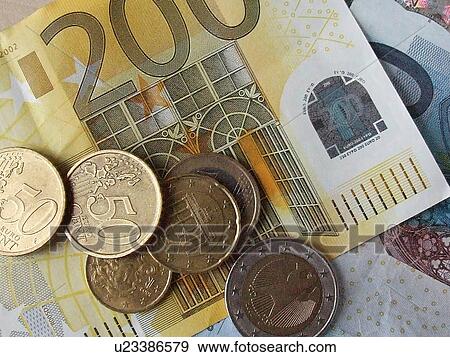 Money, Euro, Euros, Coin, Coins, Banking, Cash View Large Photo Image Stock Photo - Money, Euro, Euros, Coin, Coins, Banking, Cash. Fotosearch