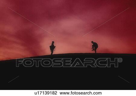 Stock Image - desert, dune, safari, dubai, adventure, sunset, sunise. Fotosearch