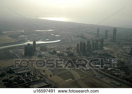 dubai, aerial, dubai, emirates, towers, sheikh, zayed View Large Photo Image Stock Image - dubai, aerial, dubai, emirates, towers, sheikh, zayed. Fotosearch