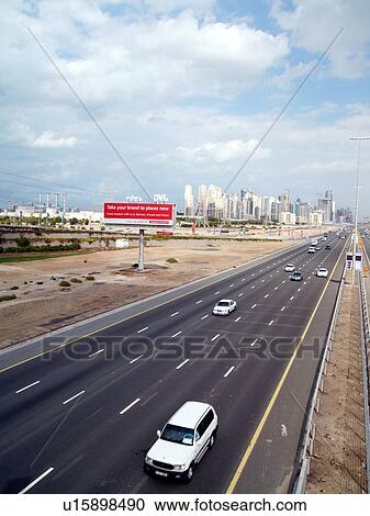Dubai, dubai, marina, outdoor, media, panel, highway View Large Photo Image Stock Image - Dubai, dubai, marina, outdoor, media, panel, highway. Fotosearch