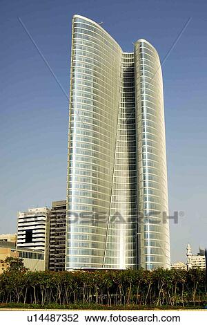 Stock Image - abu, tower, building, dhabi, architecture. Fotosearch