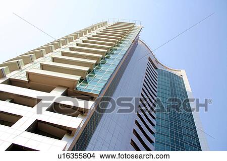 Picture - building, façade, modern. Fotosearch