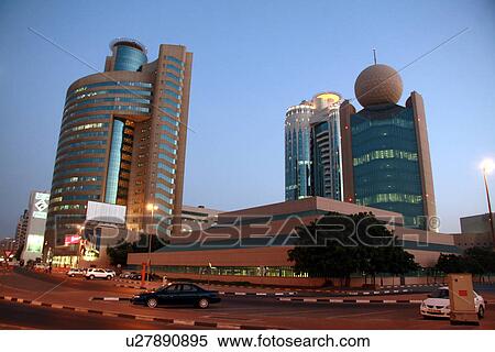 Stock Photography - dubai, industry, commerce, trade, dhows. Fotosearch