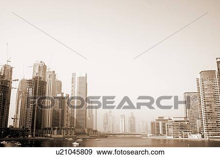 Stock Photo - dubai, marina. Fotosearch